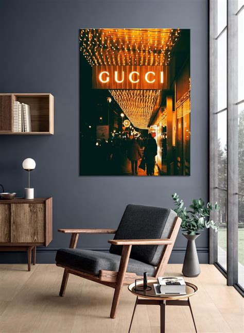 gucci art wall art.